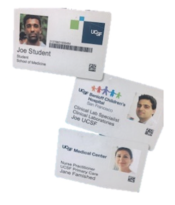 UCSF Identity cards