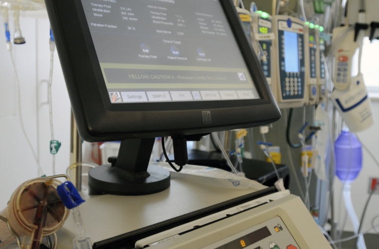 Patient care equipment in the ICU