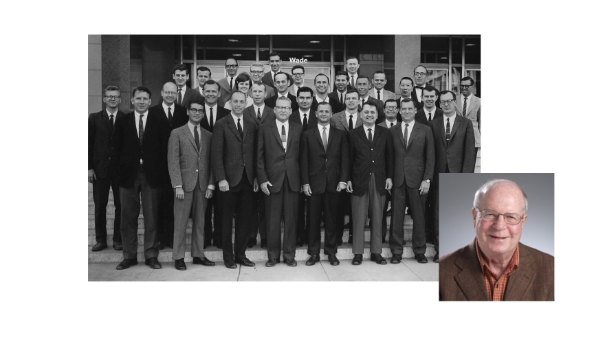 a photo of dr. john wade and his colleagues