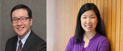 From left: Jeremy Juang, MD, PhD and Catherine Chen, MD, MPH