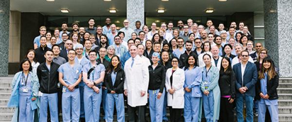 Anesthesia Faculty, Residents, CRNAs Group Photo, Parnassus, 2018