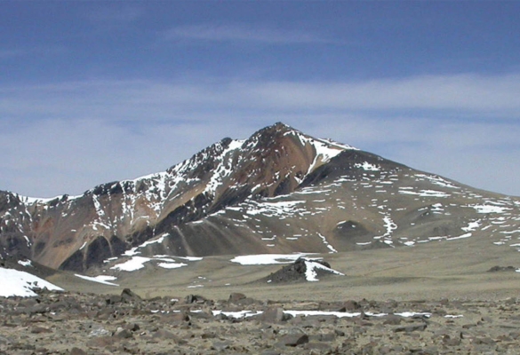 White Mountain, at 14,252 feet, courtesy of Dr. Philip Bickler.
