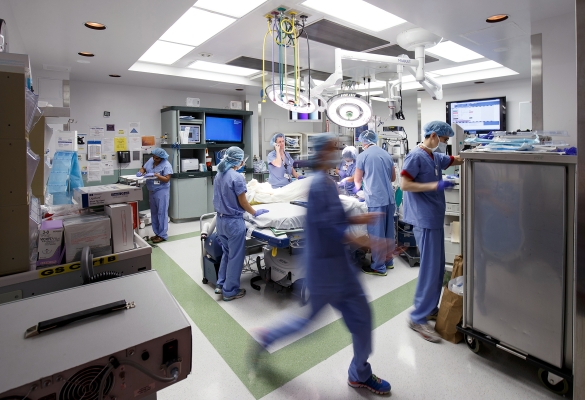 An operating room at UCSF.